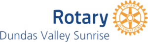 Dundas Valley Sunrise Rotary Club Logo