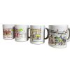 DundasDowntownGroup_watercolourMugs Dundas Downtown Group of Mugs