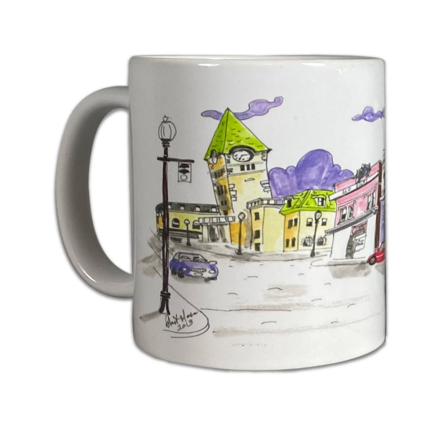 DundasPostoffice_watercolourMugs Dundas Post Office Watercolour Mugs