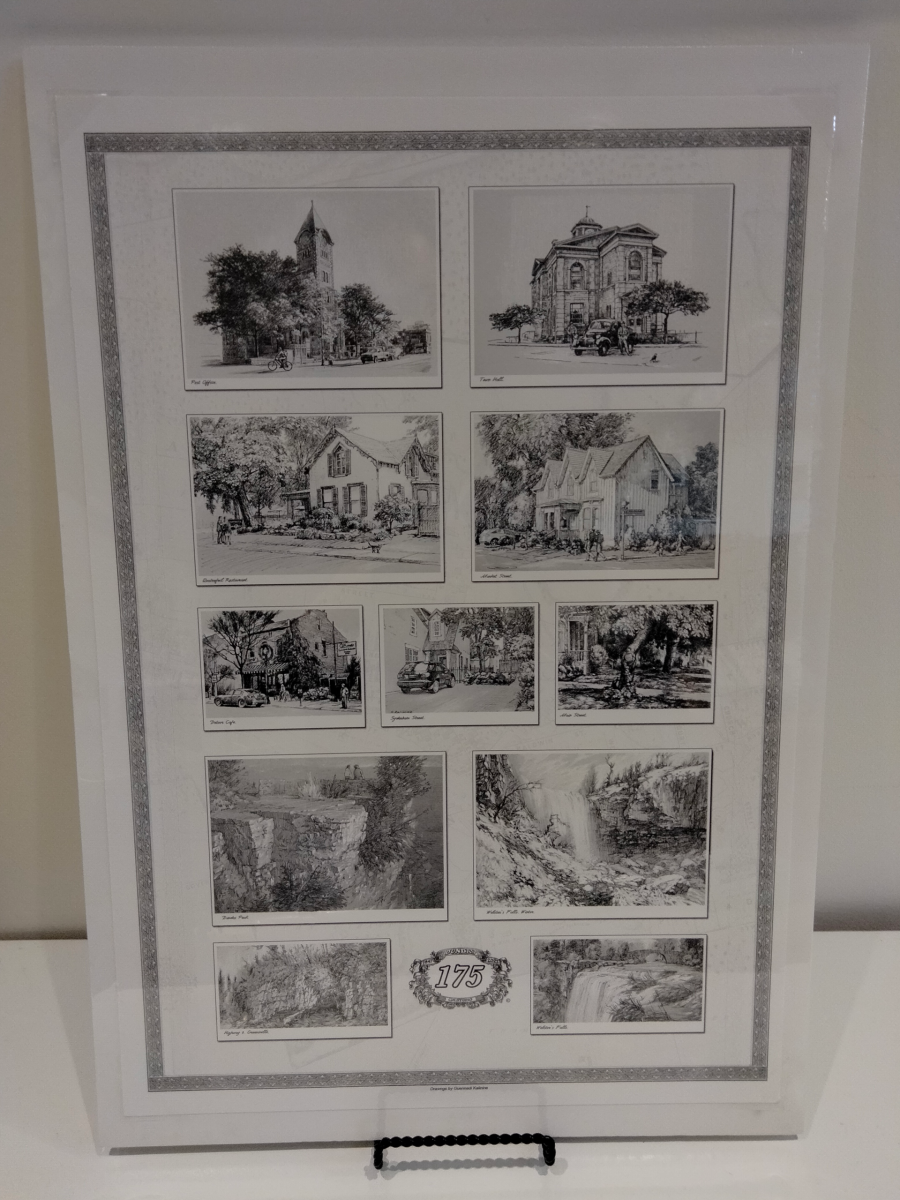 Guennadi Kalinine - Scenes of Dundas Print