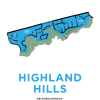 Highland-Hills Jelly Bros Neighbourhood Prints