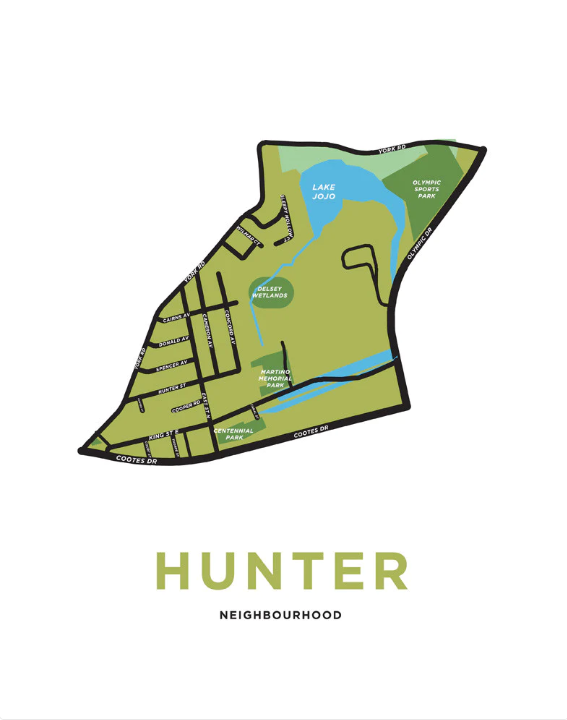 Hunter Jelly Bros Neighbourhood Prints