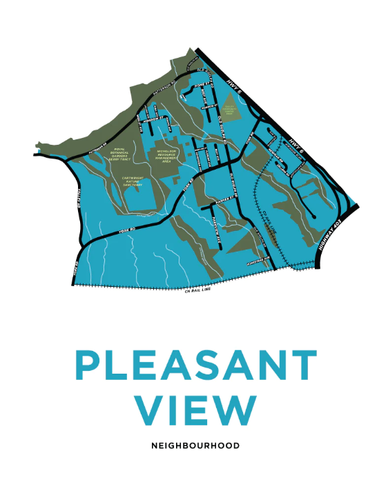 Pleasant-View Jelly Bros Neighbourhood Prints