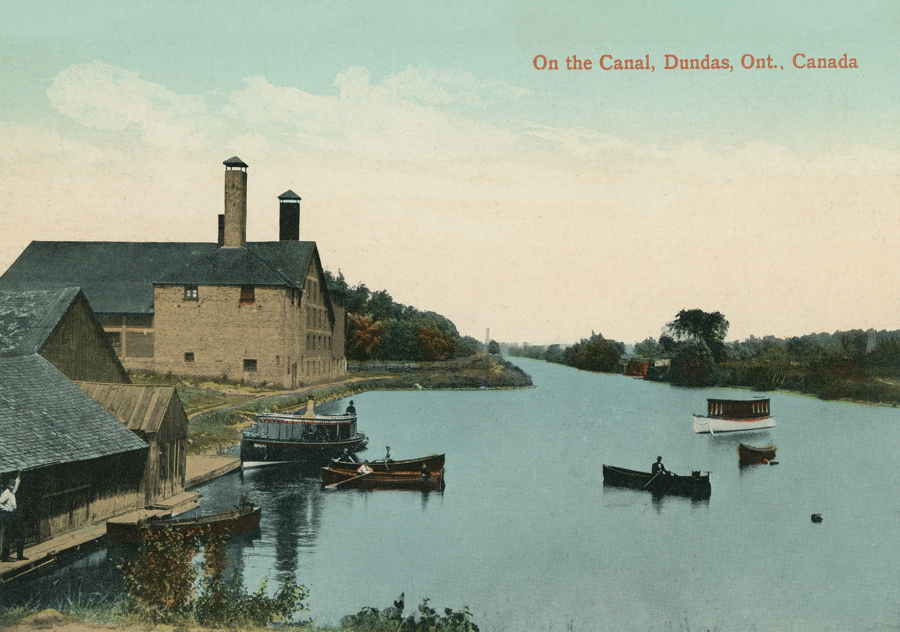 On the Canal Postcard