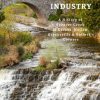 Book cover with a small spencer creek waterfall and a small stone bridge