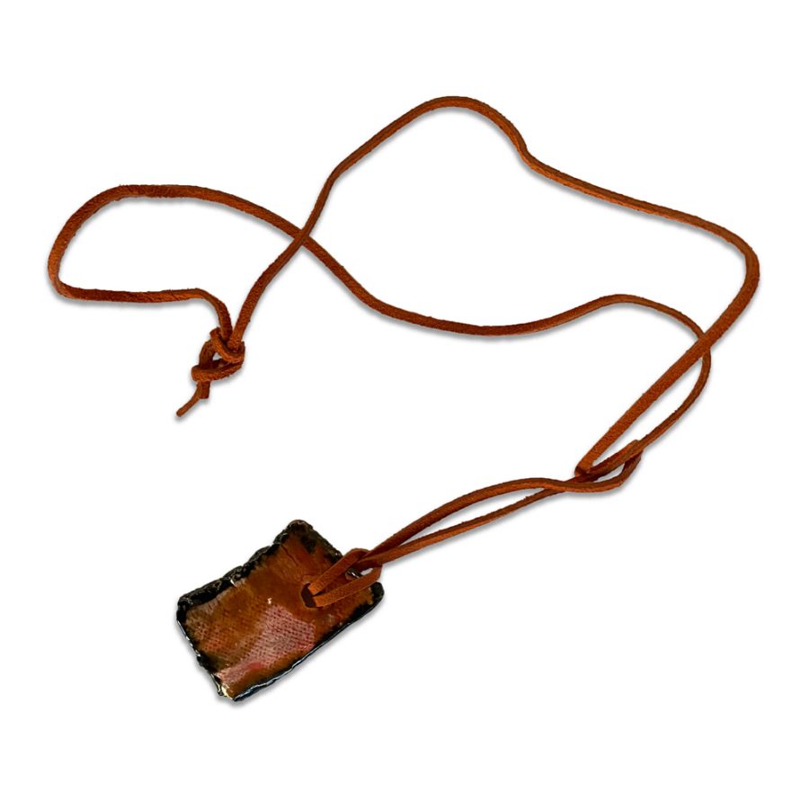 Burnt Orange Necklace by L'Archce