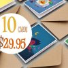 10 Assorted Greeting Cards Pack