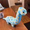 Teal & Yellow Brontosaurus Dinosaur w/Flowers (Auntie Sugar)