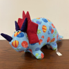 Blue & Red with Eggs Dinosaur Triceratops (Auntie Sugar)