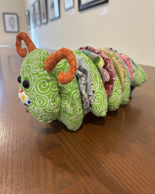 Auntie-Sugar-Creations-AS-14 Green & Pink Caterpillar (Auntie Sugar)