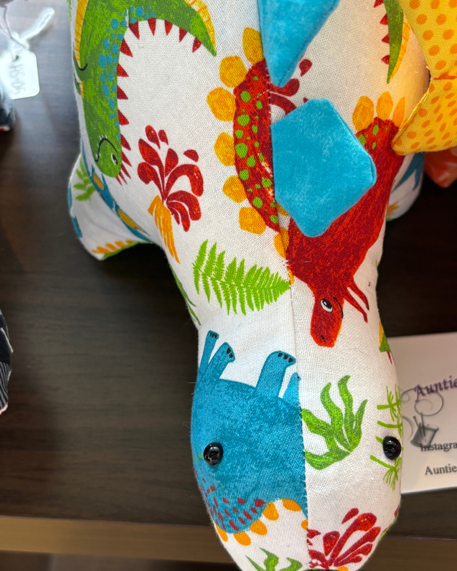 Rainbow Stegosaurus Dinosaur (Auntie Sugar)