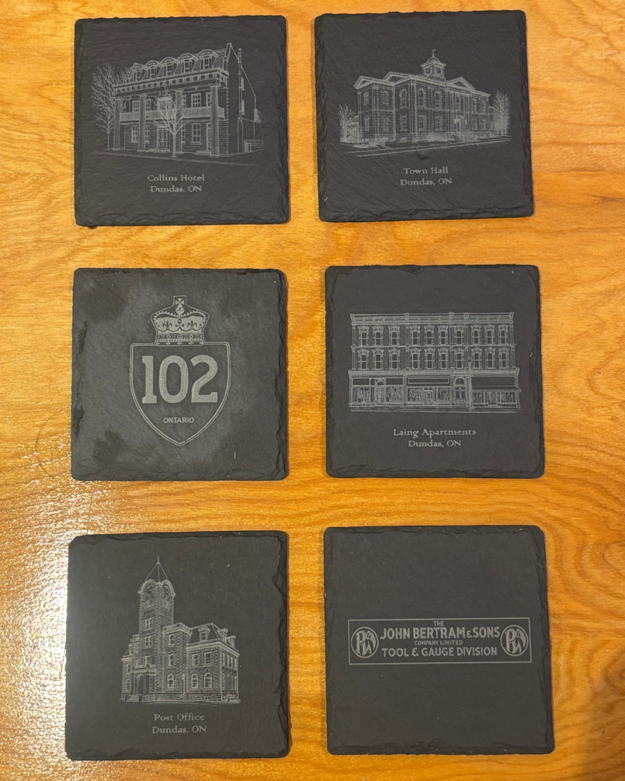 Dundas Themed Coasters (set of 6)